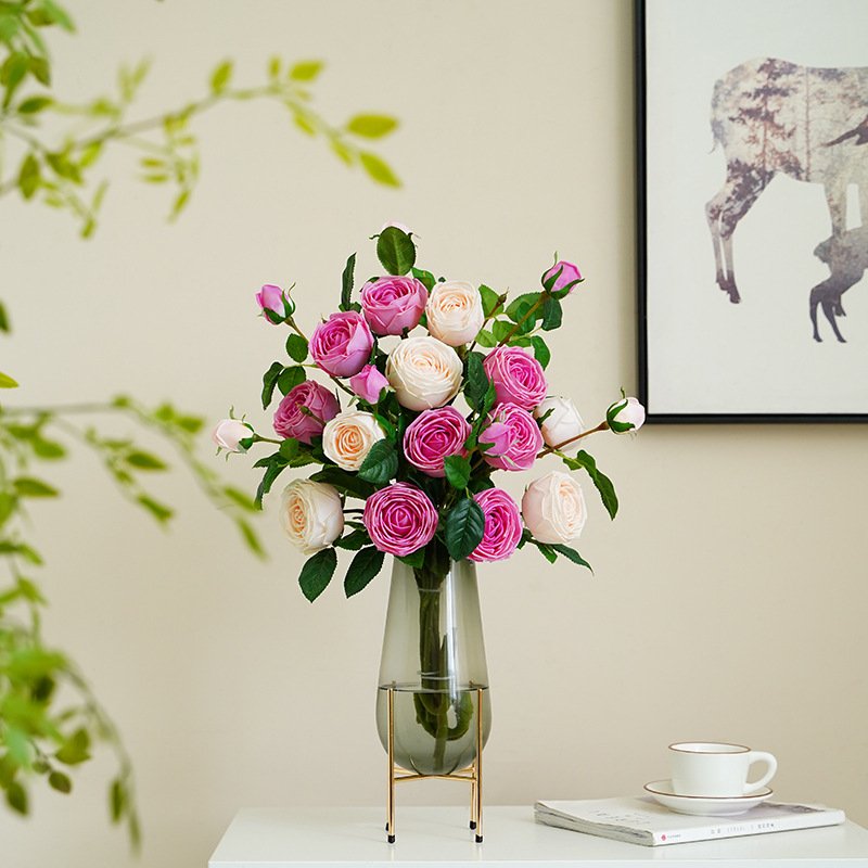 High Quality Wholesale artificial flower roses pedals flowers for Home Garen Wedding Party Decoration Floral arrangement