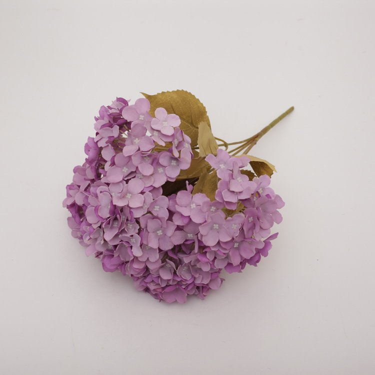 Artificial hydrangea bouquet manufacturers cheap price wholesale high-quality old wedding decoration artificial hydrangea