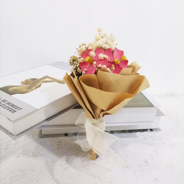 Hot Sale Natural Craspedia Billy Ball Preserved Golden Ball dried flower for Decoration bouquet