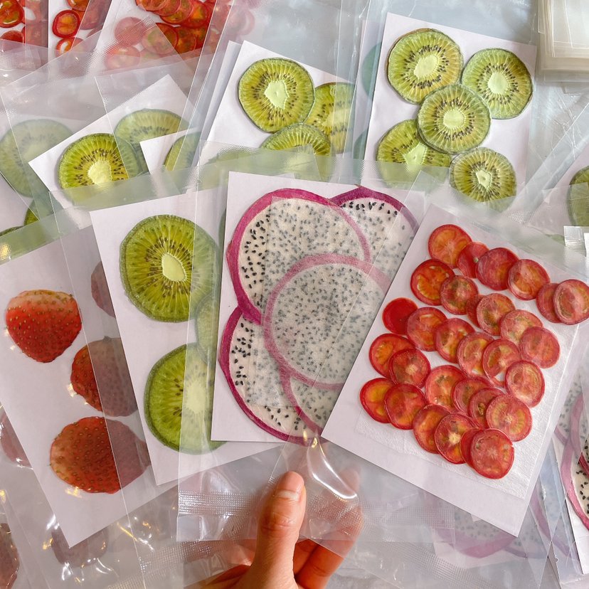 Dried Pressed Fruits Watermelon Slices Orange Slices For Resin Casting Jewelry Making Crafts