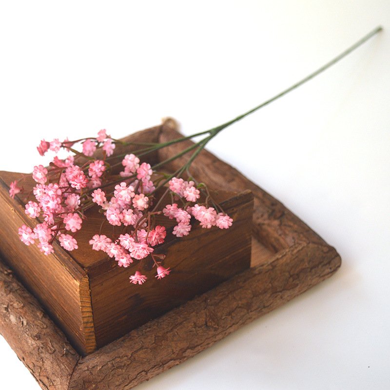 Wholesale Baby Breath Flowers Artificial Dried Baby Breath Flowers Gypsophila Wedding Home Party Decoration