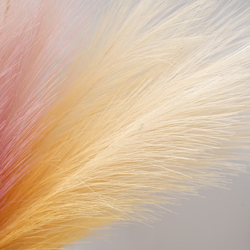 Colored Faux Pampas Grass Artificial Flower Dried Pampas for Home Decor Wedding Centerpieces Pampas Flower Arrangement