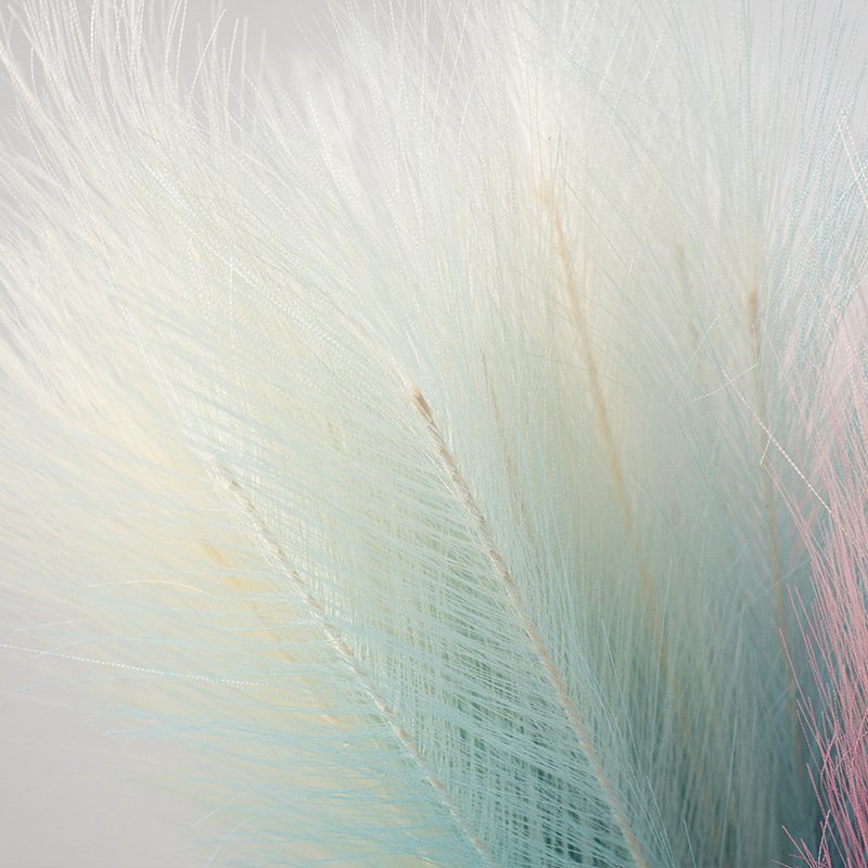 Colored Faux Pampas Grass Artificial Flower Dried Pampas for Home Decor Wedding Centerpieces Pampas Flower Arrangement