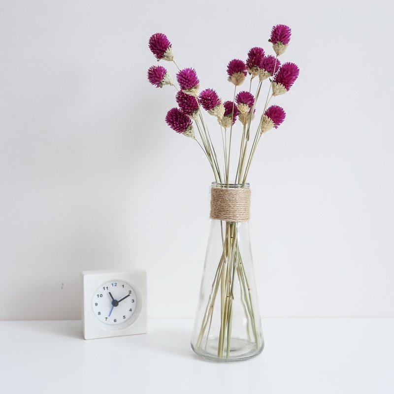 SumFlora 2024 new trend natural plant dried flowers Globe amaranth for decoration