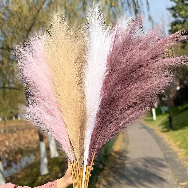 Weddings Decoration Natural Decorative Dried Flower Pampa Grass Artificial Flowers Large Pampas