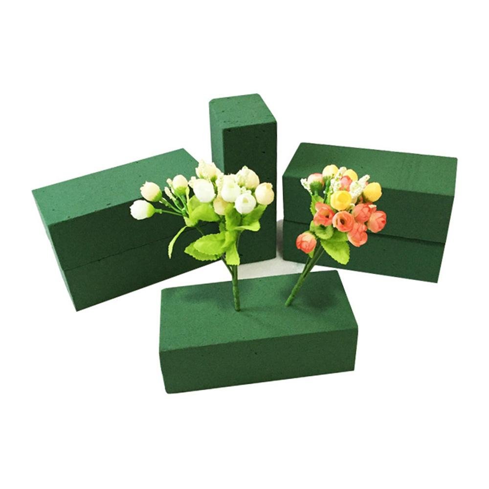 High quality green Water absorption Oasis flower mud wet floral foam for wedding decoration