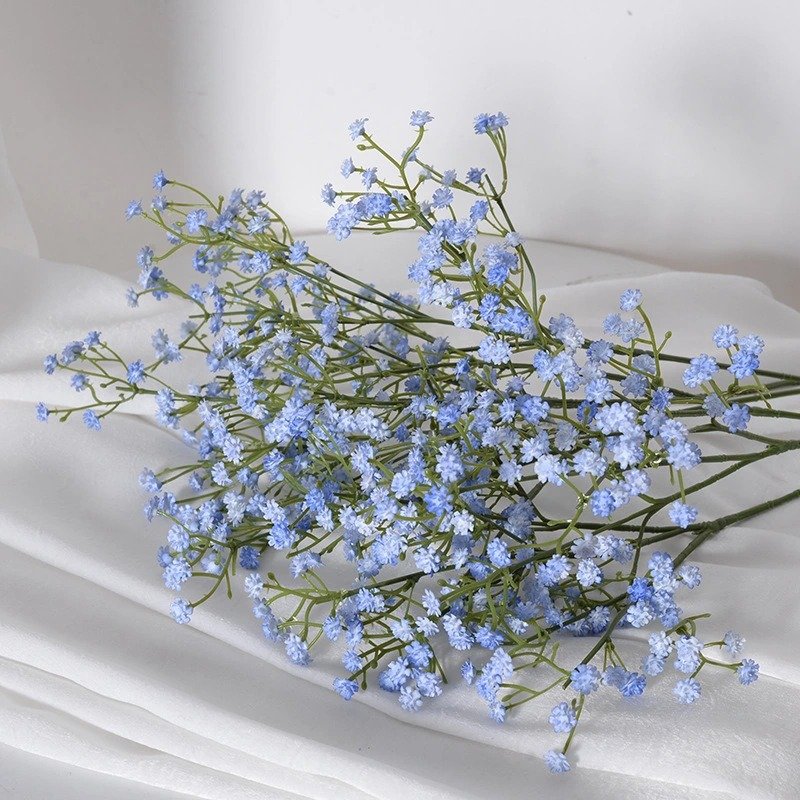 Wholesale latex real touch artificial gypsophila baby's breath flower artificial flower baby wedding breath december