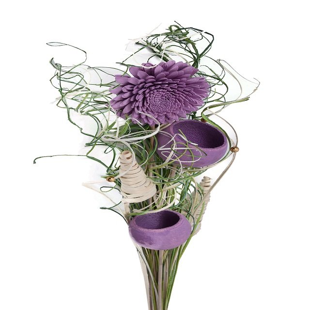 Dried Palm Leaves Decorative Flower Bouquet for Home Garden for Mother's Day Valentine's Day Thanksgiving Christmas Celebrations