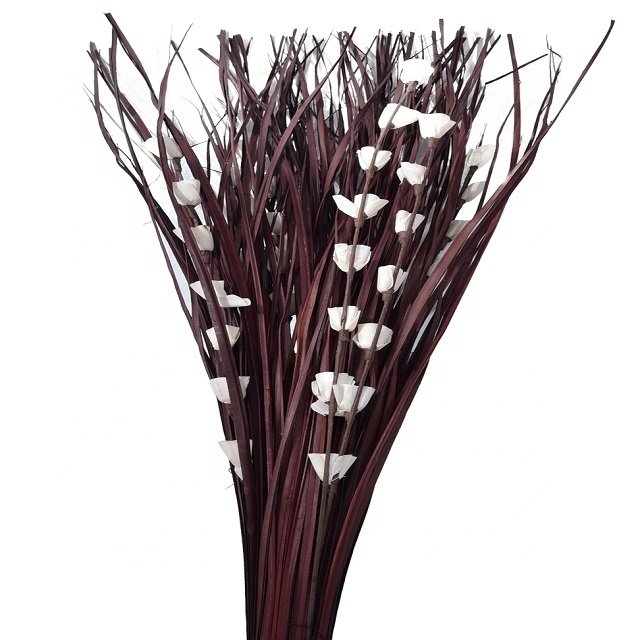 Dried Palm Leaves Decorative Flower Bouquet for Home Garden for Mother's Day Valentine's Day Thanksgiving Christmas Celebrations