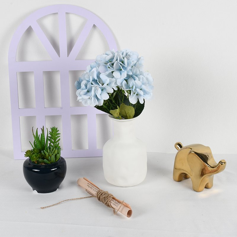 Artificial Flowers Wholesale Wedding Plant Silk Cloth Simulation Flower Hydrangea Home Garden Decoration