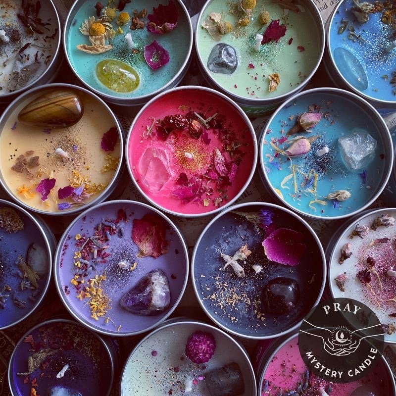 Dry flowers luxurious aromatherapy candles tinplate soy wax indoor candle jars scented candles home fragrance