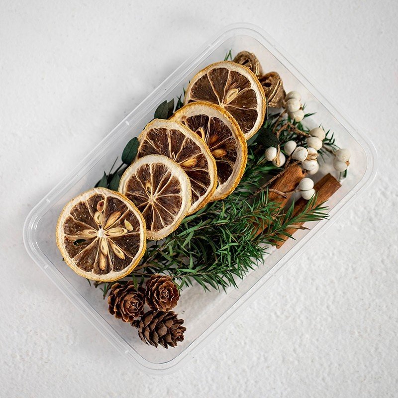 Christmas Decoration Flowers Aromatherapy Candle DIY Materials natural plants Dried Flowers Herb Kits for Photo Frame decoration