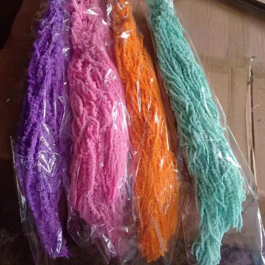 Eternal life flower Amaranthus hotel wedding flower decoration hanging rice dried flowers cross-border wholesale