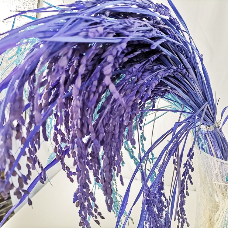sumflora Chinese supplier Wrapping Dried Flower Bouquets wedding supplies decorations dried flowers rice
