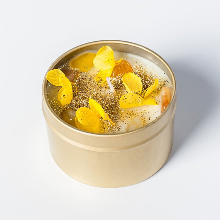 2023 New design, dried flower aromatherapy soybean wax, support customization