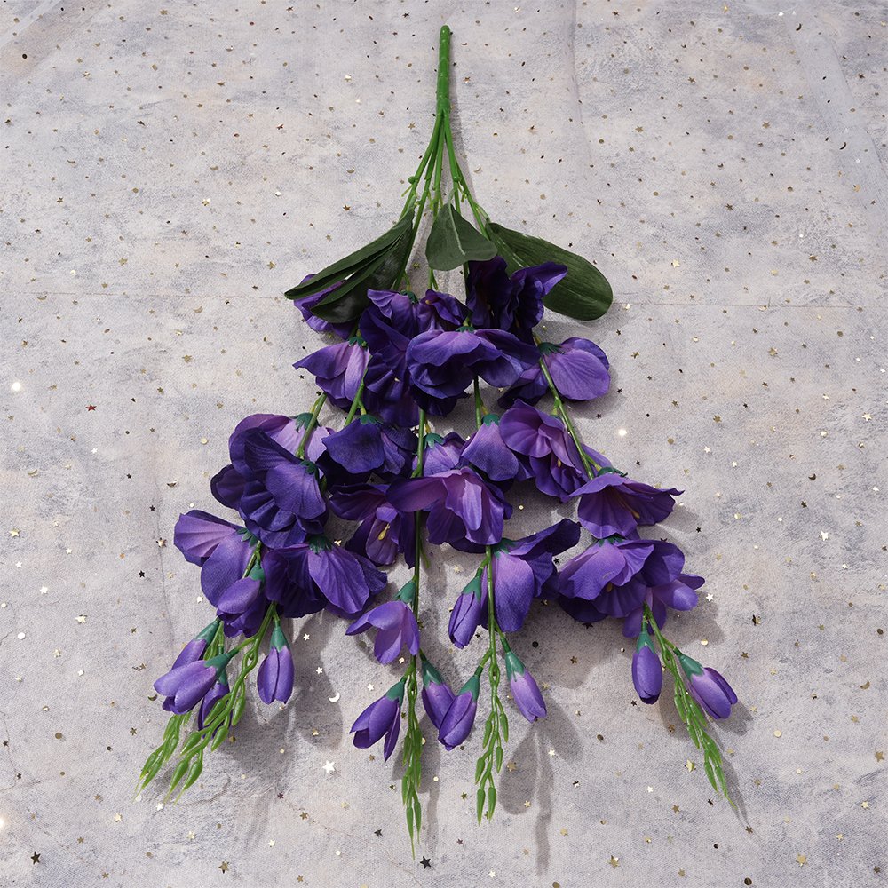 A large number of gladiolus 5 forks Clivia ceremony ceremony set simulation flower garden home landscape silk flowers