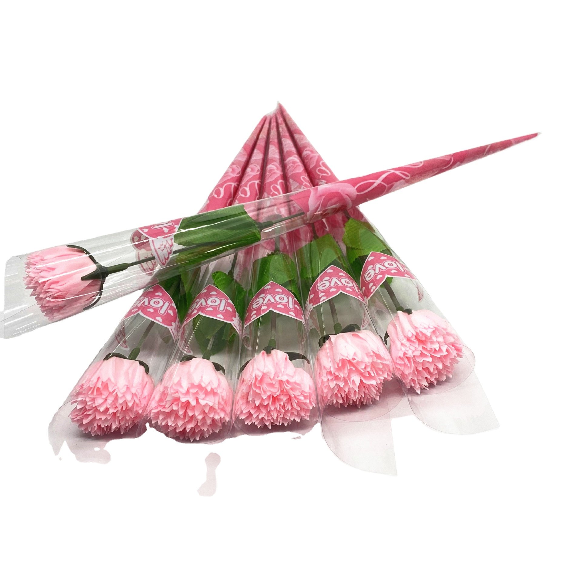 Wholesale Artificial Soap Flower Valentine's Day Rose Flower Artificial Saint Rose Gift Christmas Decoration