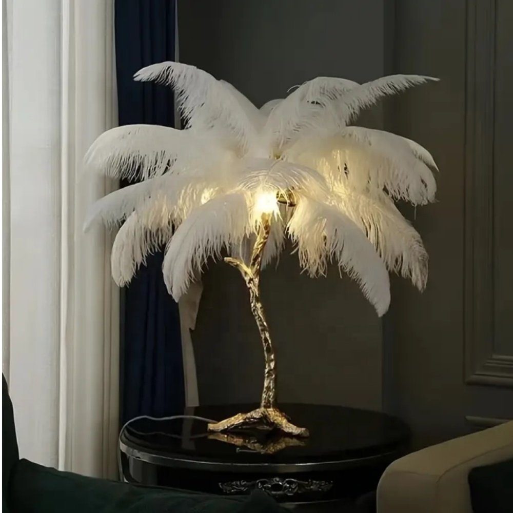 Natural ostrich feathers died flowers wholesale for boho arrangements decor