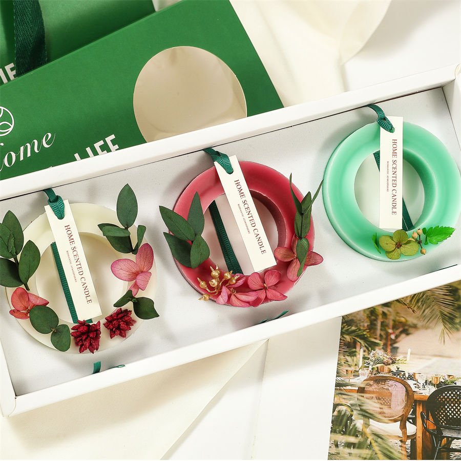 Nordic Dried Flowers Aromatherapy Wax Tablets Indoor Wardrobe Closet Deodorant Bedroom Fresh Flowers