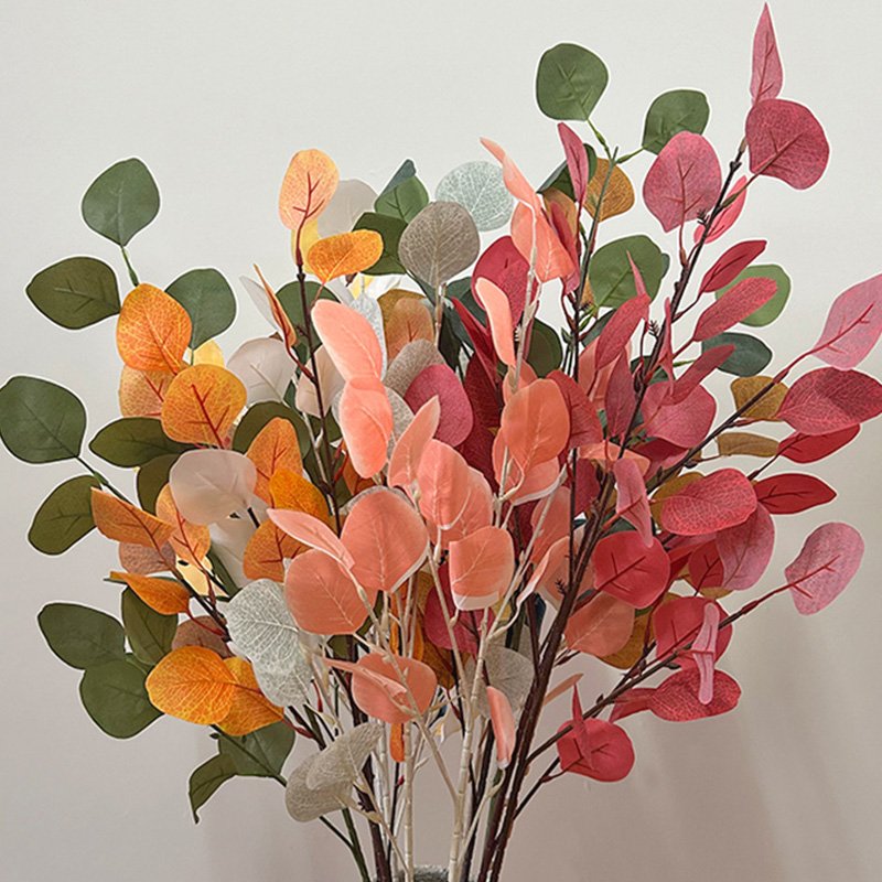 High Quality Artificial Flowers Real Touch Apple Leaf Artificial Wholesale Flowers