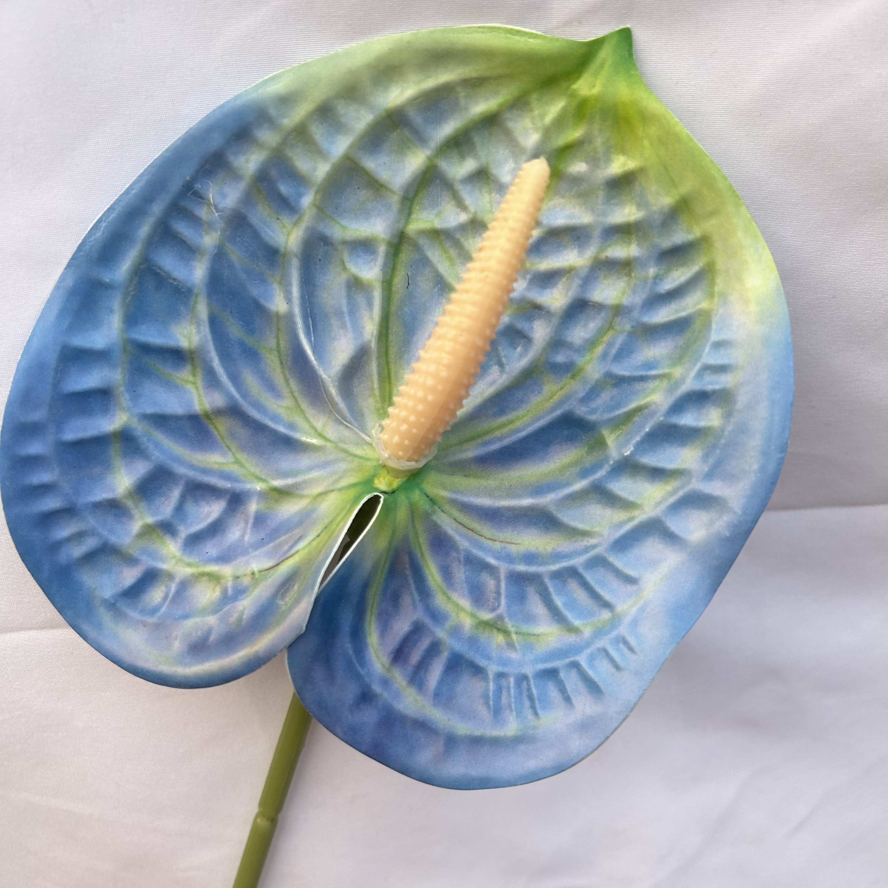 Single Stem Best-Selling High-Quality Artificial Real Touch Anthurium Flower Decorative Arrangement