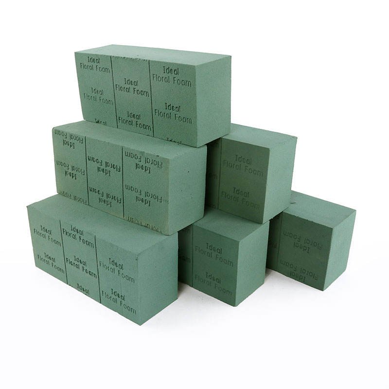 Yiliang Arrangement Flower Foam Clay Block Dried Flower Packaging Materials Wedding Decoration Flower Clay