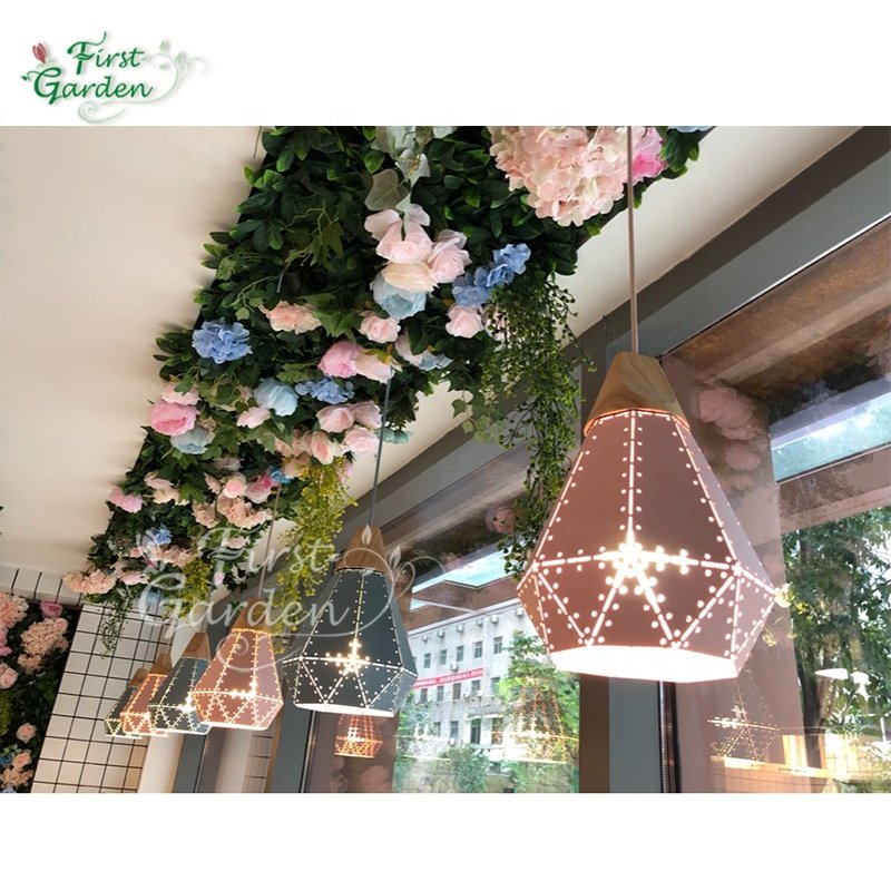 Artificial Flower Wall Indoor Vertical Garden Wedding Church Event Restaurant Hotel Salon Decoration