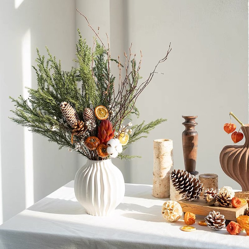 2024 hot sell dried flowers customs dried pampas grass bouquet for decoration arrangement