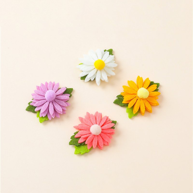 Diy Handmade Felt Flowers Decoration Felt Flowers Garlands Ornament