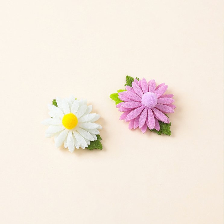 Diy Handmade Felt Flowers Decoration Felt Flowers Garlands Ornament