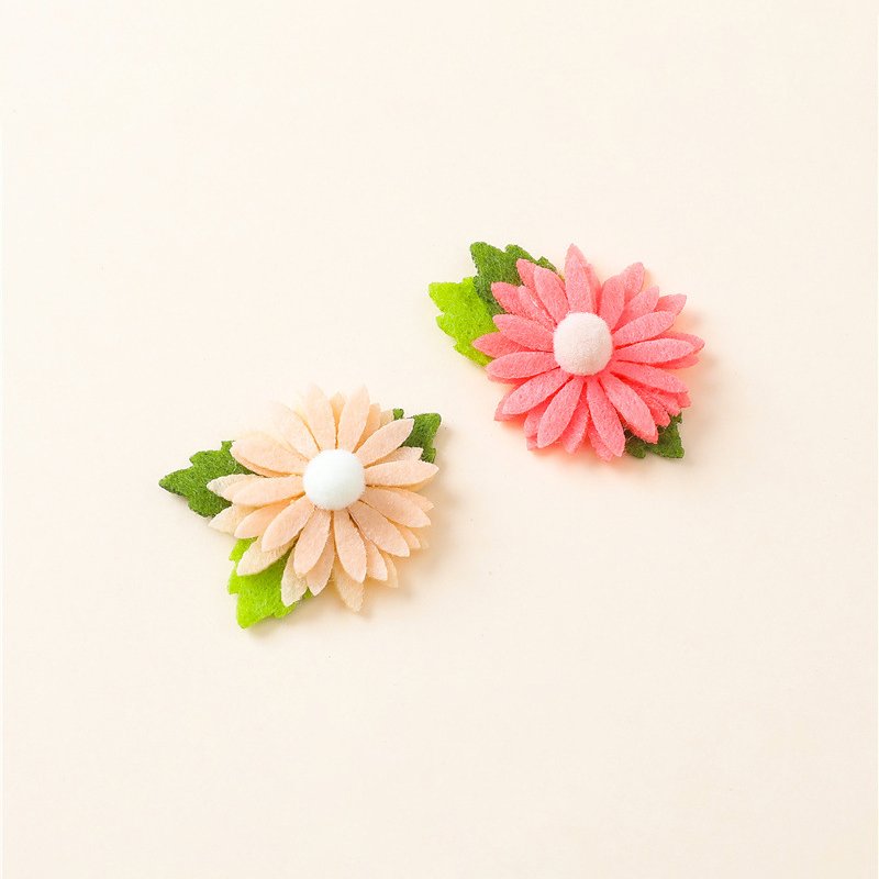 Diy Handmade Felt Flowers Decoration Felt Flowers Garlands Ornament