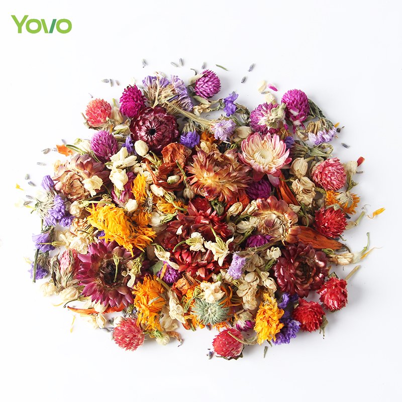 OEM Private Label Custom Package Biodegradable Wedding Confetti Dried Flower Petals Lavender Jasmine Rose Calendula Petal