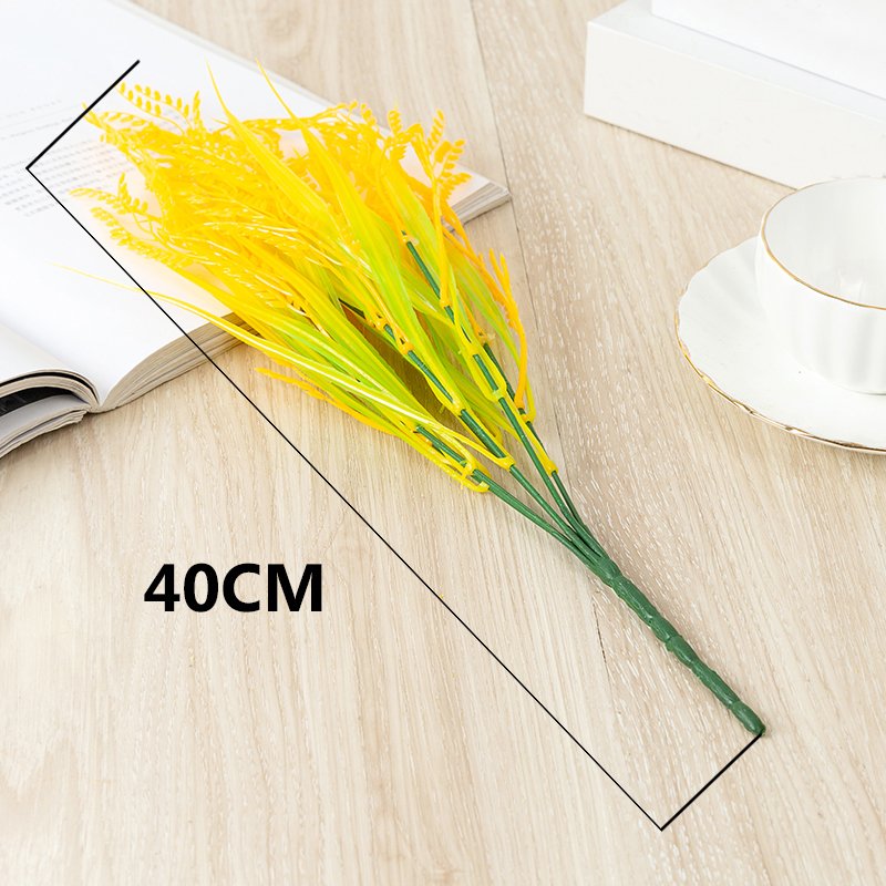 Factory Direct Wholesale Direct Selling Custom Simulation Plant Wheat Spike Natural Golden Wheat Dried Flowers