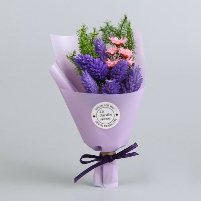 Mini Flower Bouquet Mini Babies Breath Flowers Plants Bouquets for Home Decoration