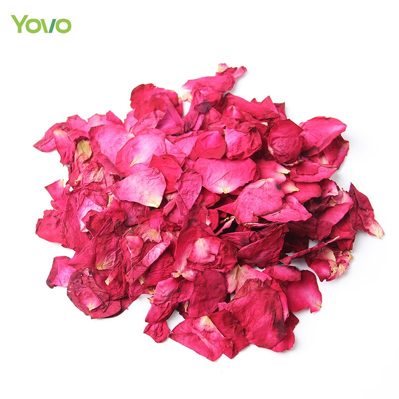 Natural Dried Big Rose Petal Zero Additive Red Rose Petals for Decoration Bath Wedding Confetti Soap Candle Making