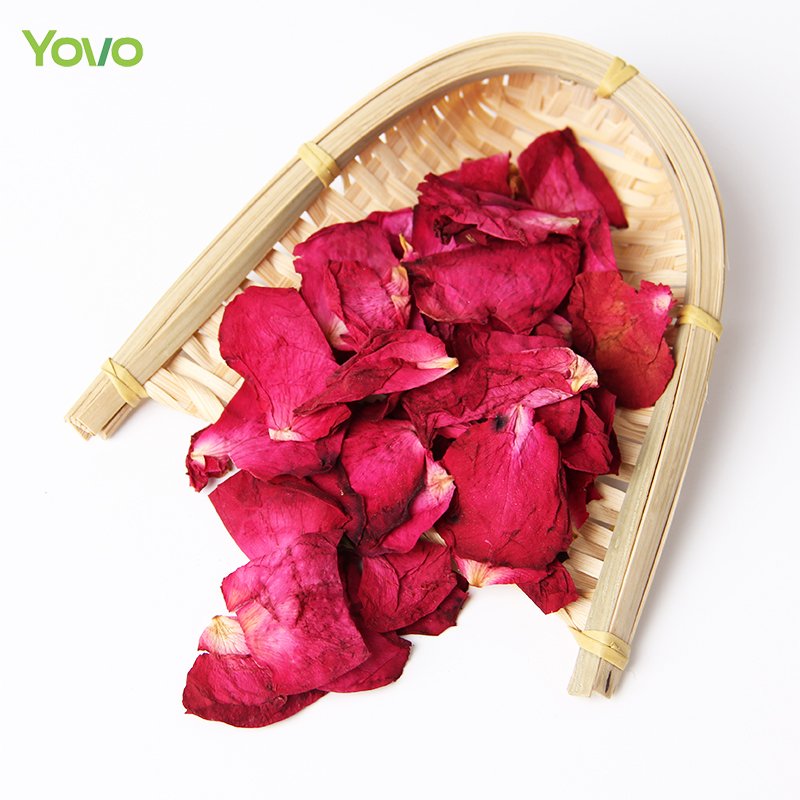 Natural Dried Big Rose Petal Zero Additive Red Rose Petals for Decoration Bath Wedding Confetti Soap Candle Making