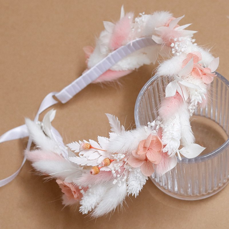 XH-002 women real jewelry mini gift set bouquet dried flower Wrist boutonniere corsage wedding head garlands and wreaths decor