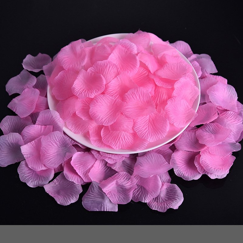 wholesale wedding rose petals artificial silk flower red rose petals Valentine's Day decor Petals