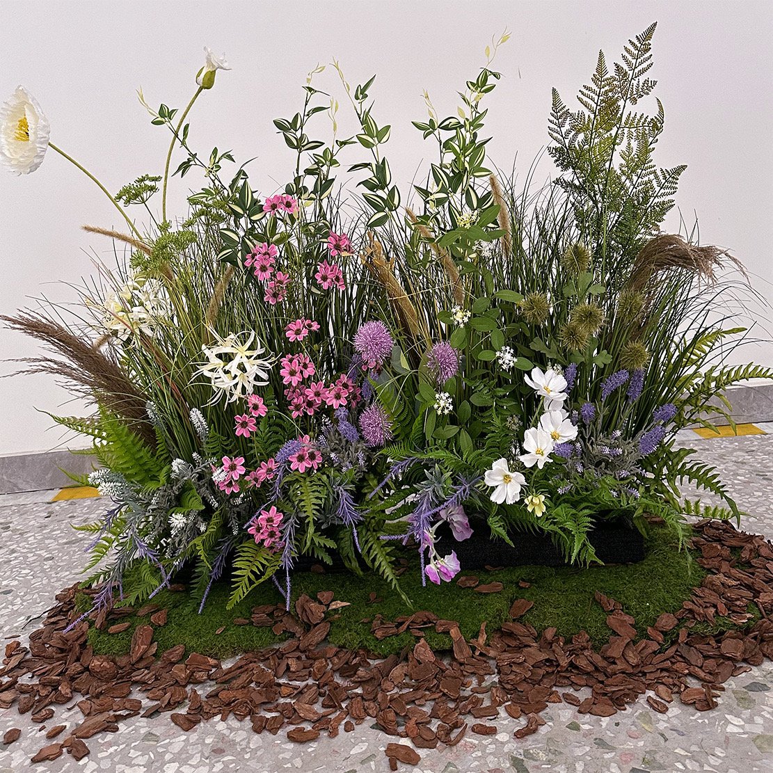 betterlove artificial plants flowers table garden fake flower bouquet artificial flower fake for decoration