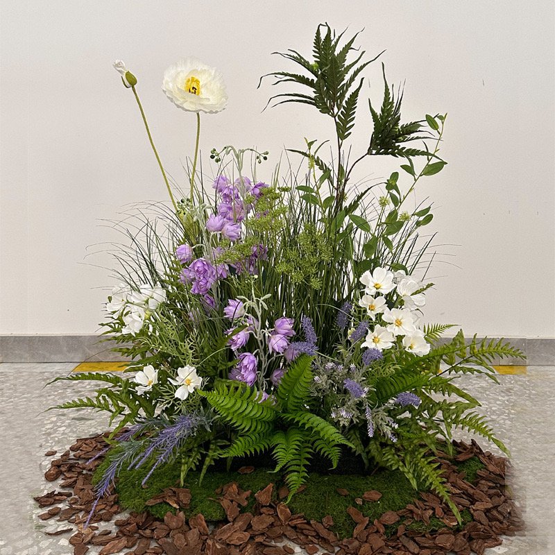 betterlove artificial plants flowers table garden fake flower bouquet artificial flower fake for decoration