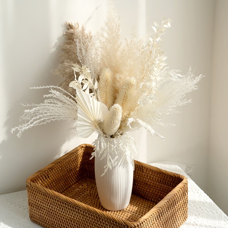 Wholesale decoration floral arrangements natural pampas grass dried flowers bouquet for decor