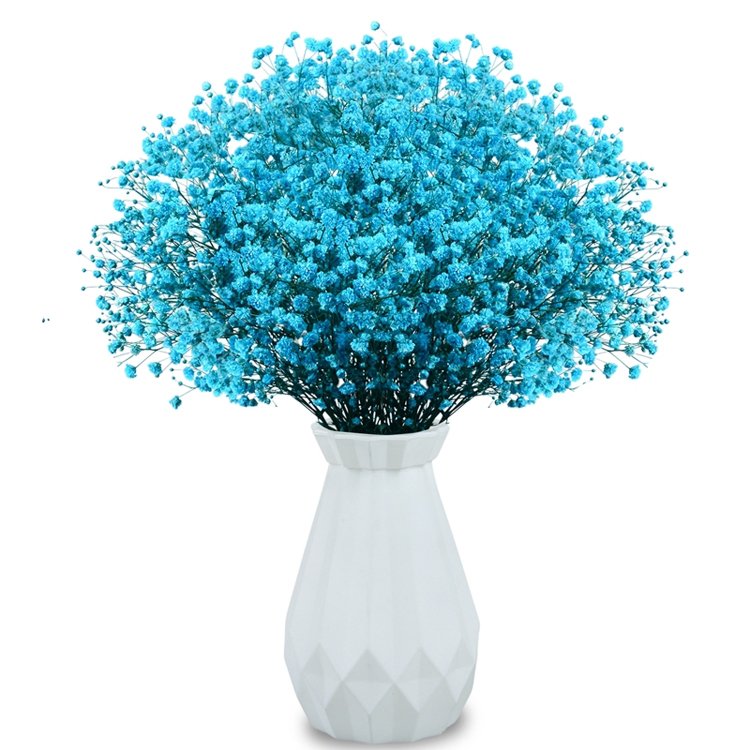 SumFlora Wholesale Dried dreame star soft color preserved flower babys breath For wedding Decoration