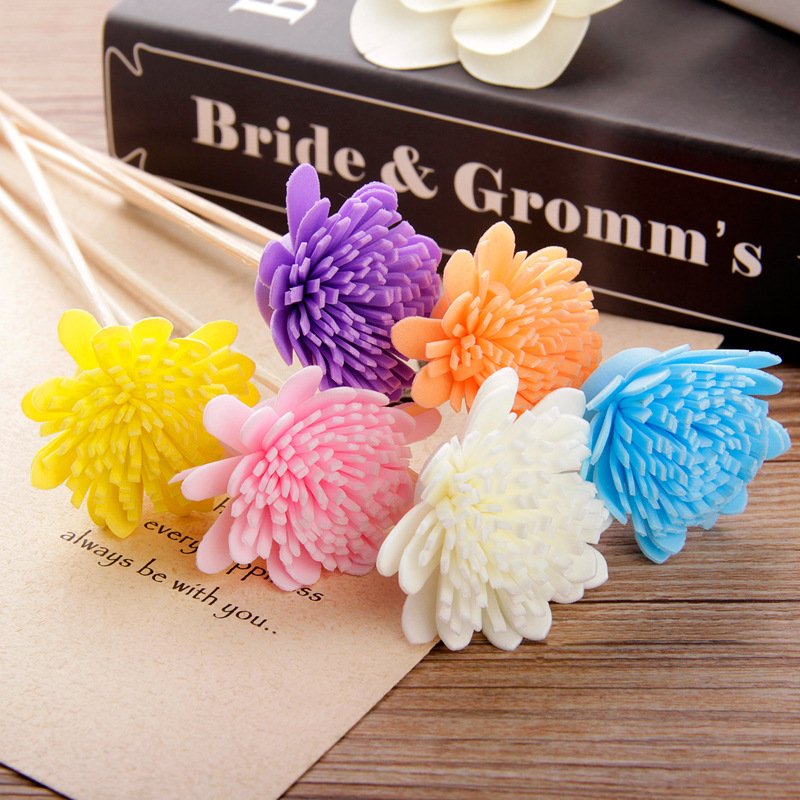 DFF61 Splicing Tagetes erecta wholesale home decor luxury reed diffuser Rattan sticks dry flowers bamboo sticks dried flowers