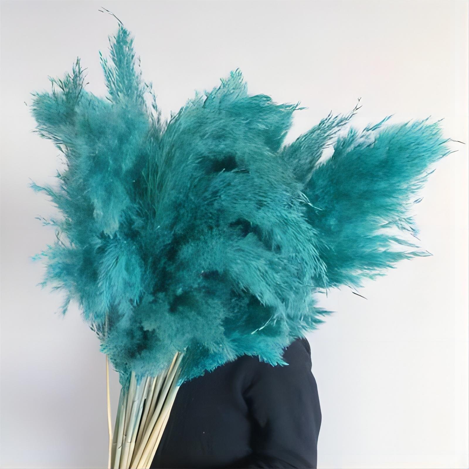 Natural Pampas Grass Set Bouquet | Boho Dried Floral Arrangement Centerpiece Table Decor Wedding Decor Rustic Decor 20pcs