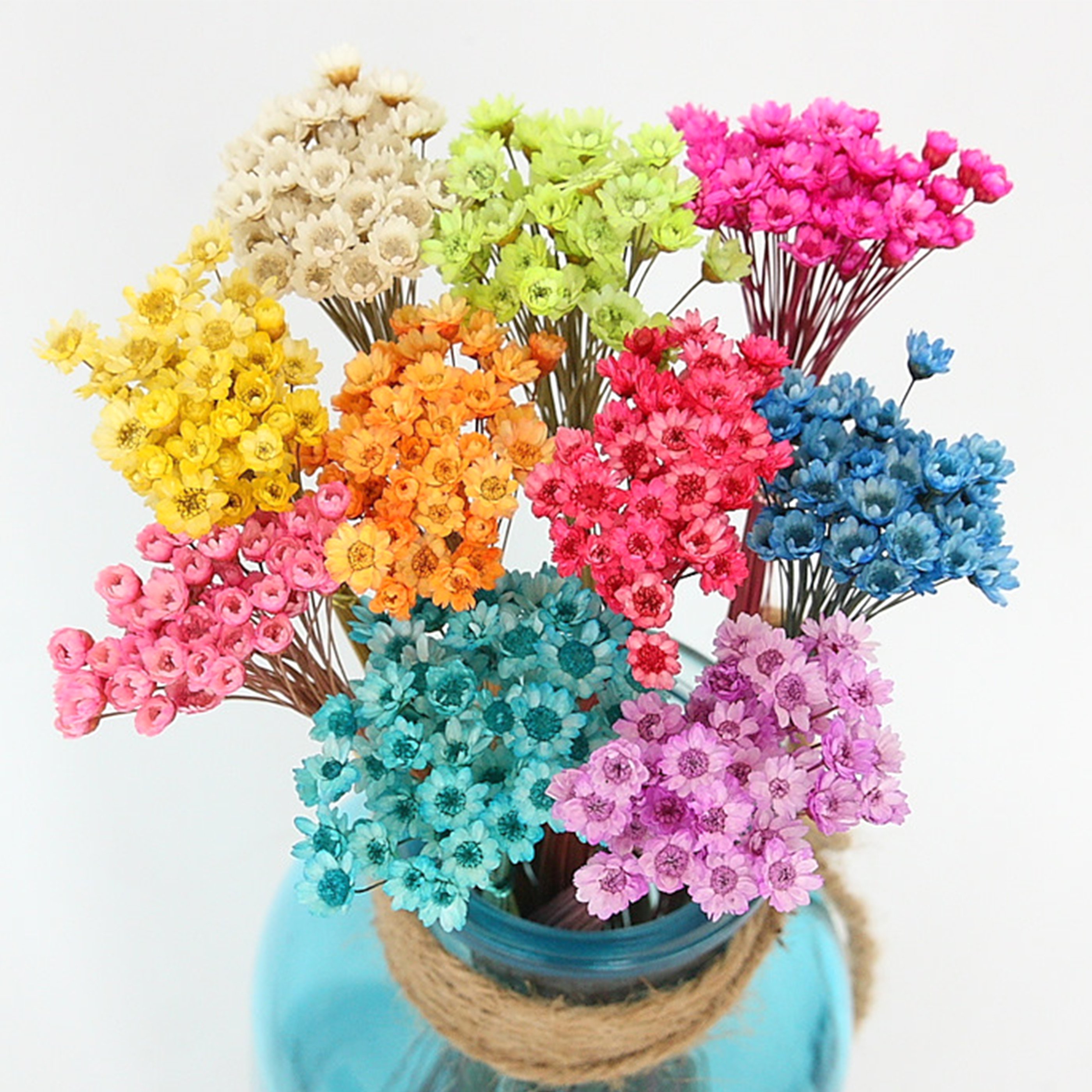 Wholesale Natural Mini Star Daisy Brazilian Small Star Flower Japanese Star Flowers Home Party Wedding Decoration