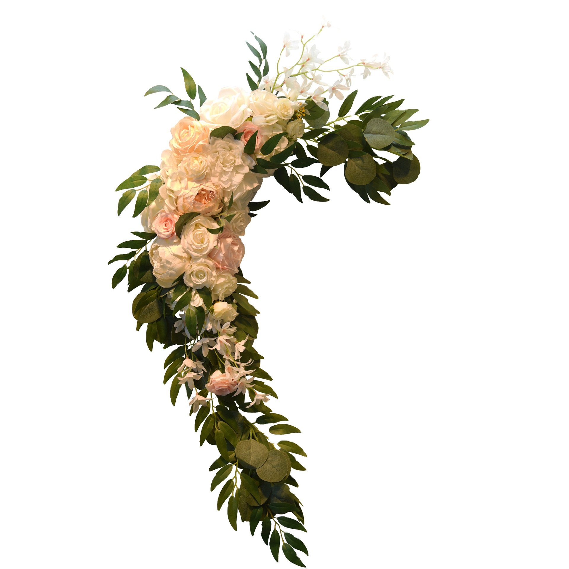 Customized arch flowers for wedding hotel decoration gate flowers Wedding decorations