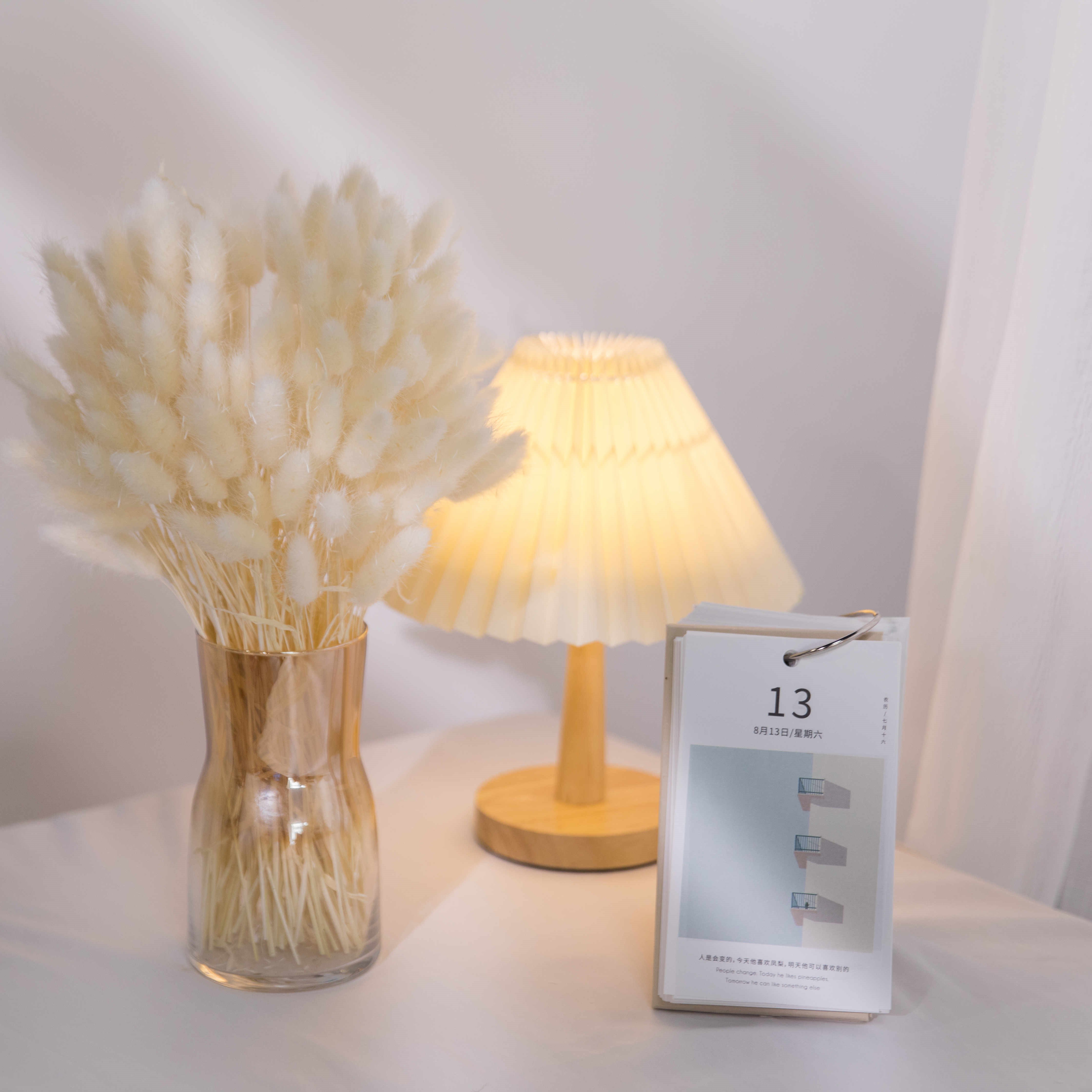 Xiangnan 2023 Hot Sale Lagurus Natural Bunny Tails Dried Flowers Grass Yunnan Dried Rabbits Tails Grass Supplier