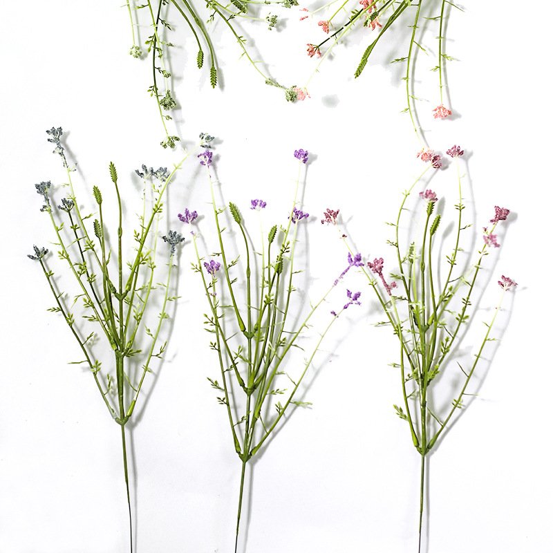 Artificial Single Lavender flower full of strong pastoral atmosphere suitable for all kinds of holiday decoration