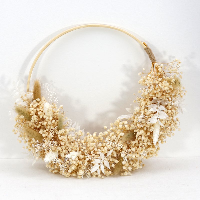 A-2Wholesale decorative wreaths for home wall decor halloween christmas wreath wedding garlands dried flower wreath