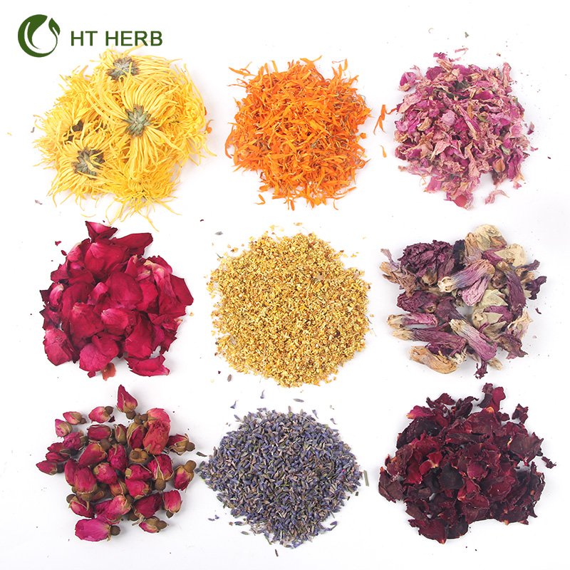 100% Natural Dried Flowers Herbs Soap Making DIY Candle Bath - Include Rose Petals,Lavender Don't Forget Me Lily